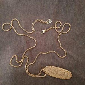 Kendra Scott Chain With Stationary Pendant